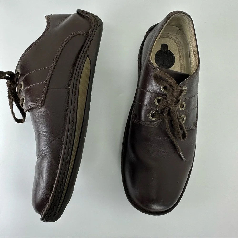 Dr Martens Felix Casual Lace Up Shoe Mens 10 Brown Leather Oxford AW004 academia